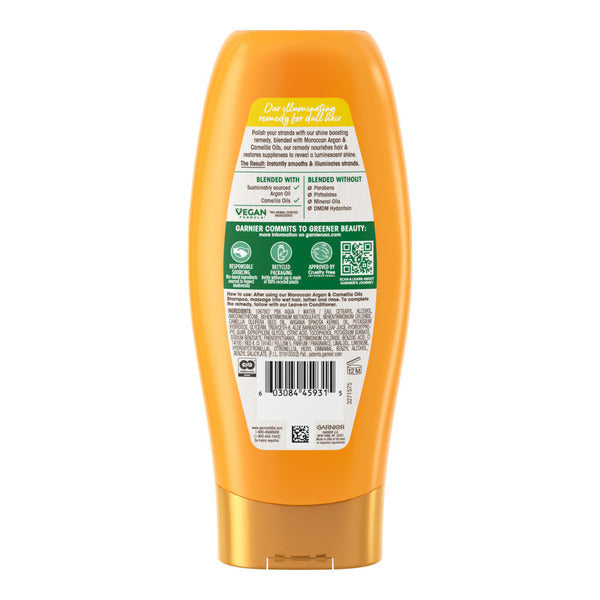 Garnier Conditioner with Moroccan Argan & Camellia Oils Extracts,