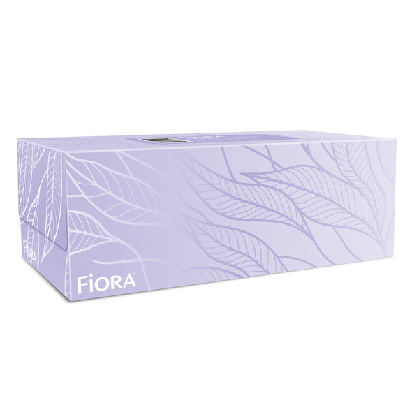 Fiora Facial Tissue, 2-Ply, Everyday Care, Flat Box