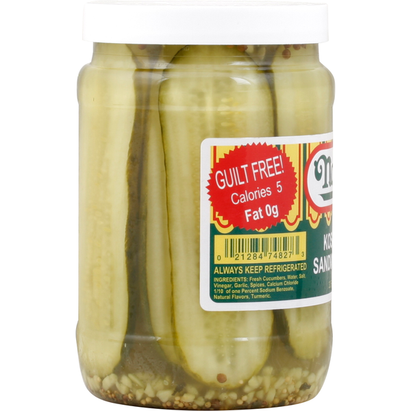 Nathan’s Famous Sandwich Slices, Kosher Dill