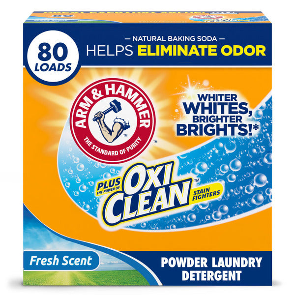 Arm & Hammer Plus Oxiclean Powder Laundry Detergent