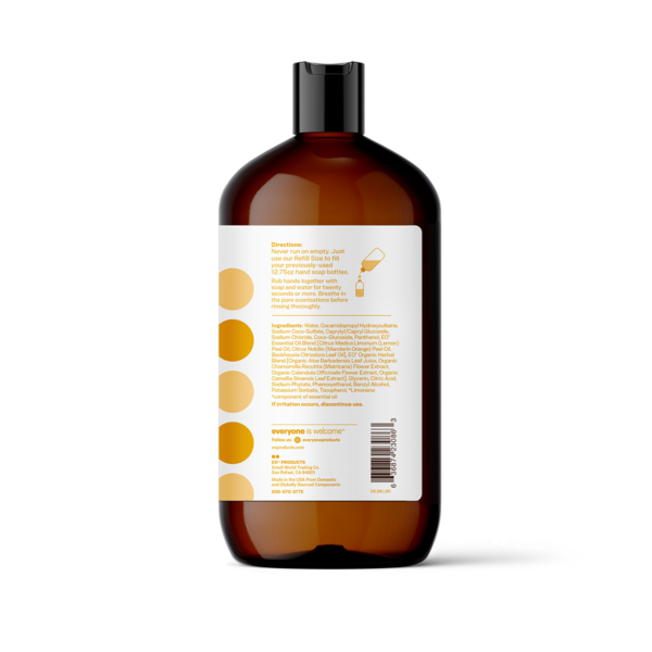 Everyone Hand Soap Refill, Meyer Lemon + Mandarin