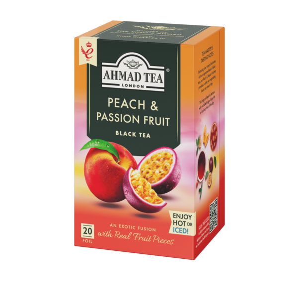 Ahmad Tea Peach & Passionfruit Black Tea Bags