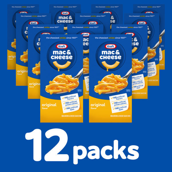 Kraft Original Mac & Cheese Macaroni and Cheese Dinner