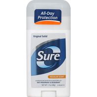 Sure Anti-Perspirant & Deodorant, Original Solid, ...
️