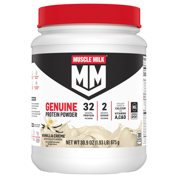 MUSCLE MILK Vanilla Creme Powder Beverage Mix