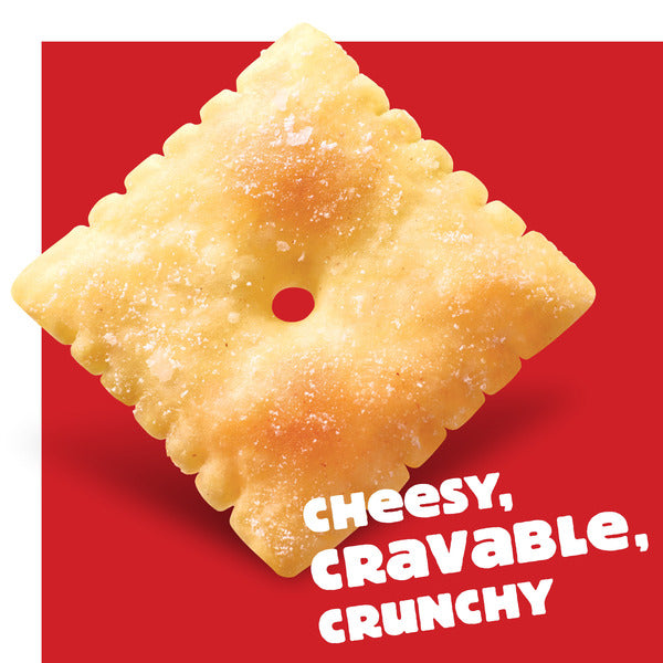 Cheez-It White Cheddar Cheese Crackers, Baked Snack Crackers, 12.4 oz