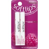 Softlips Lip Protectant/Sunscreen, Raspberry, SPF ...
️