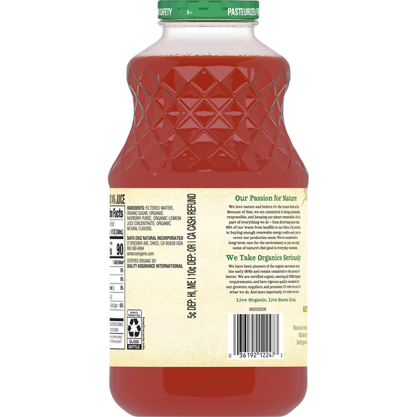 Santa Cruz Organic Organic Raspberry Lemonade