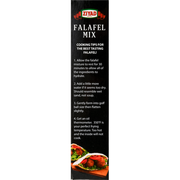 Ziyad Falafel Mix, Premium, Vegetable Burger