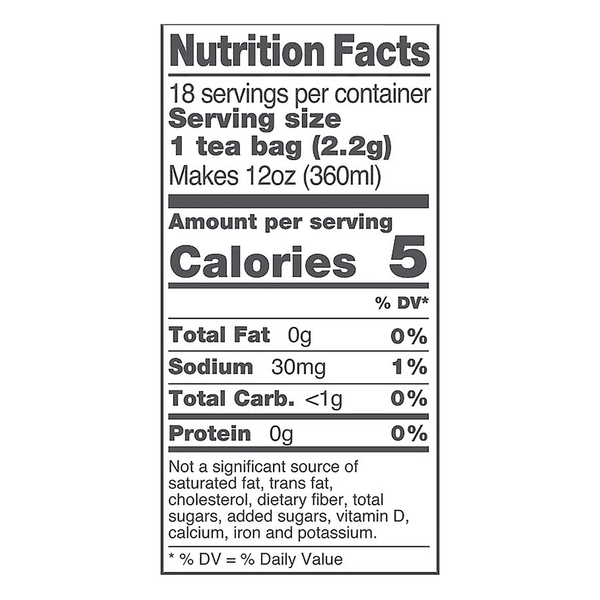 Good Earth Sweet & Spicy Original Caffeine Free Herbal Tea 18 Count Tea Bags
