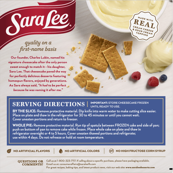 Sara Lee Cheesecake, Classic
