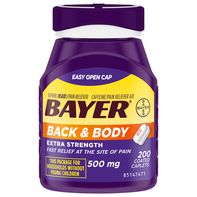Bayer Coated Caplets Extra Strength 500 mg Back & ...
️ DestGlow