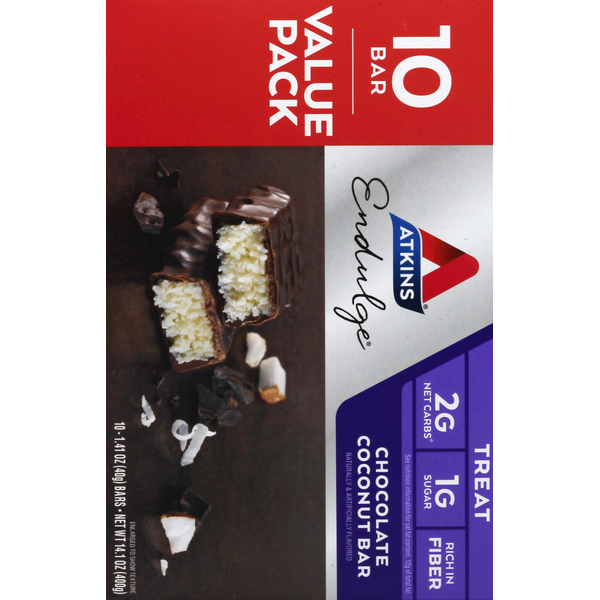 Atkins Endulge Chocolate Coconut Treat Bars