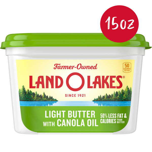 Land O Lakes Light Butter with Canola Oil, Spreadable