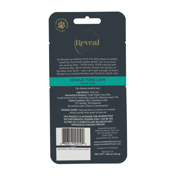 Reveal Whole Tuna Loin
