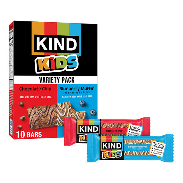 KIND Kids Allergen Friendly Blueberry & Chocolate Chip Variety