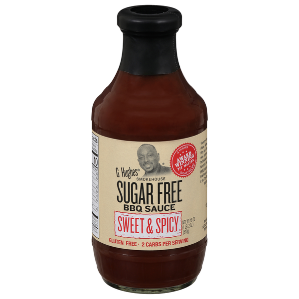 G Hughes Sugar Free Sweet & Spicy BBQ Sauce