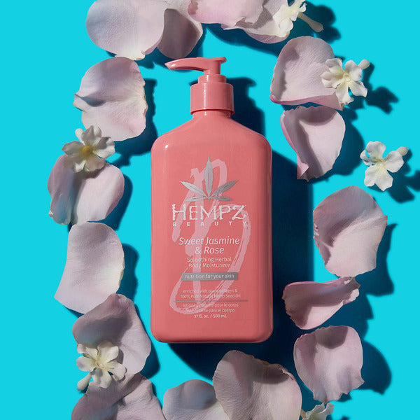Hempz Sweet Jasmine & Rose Collagen Infused Herbal Body Moisturizer