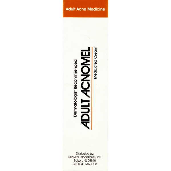 Adult Acnomel Acne Medication, Adult, Tinted Cream