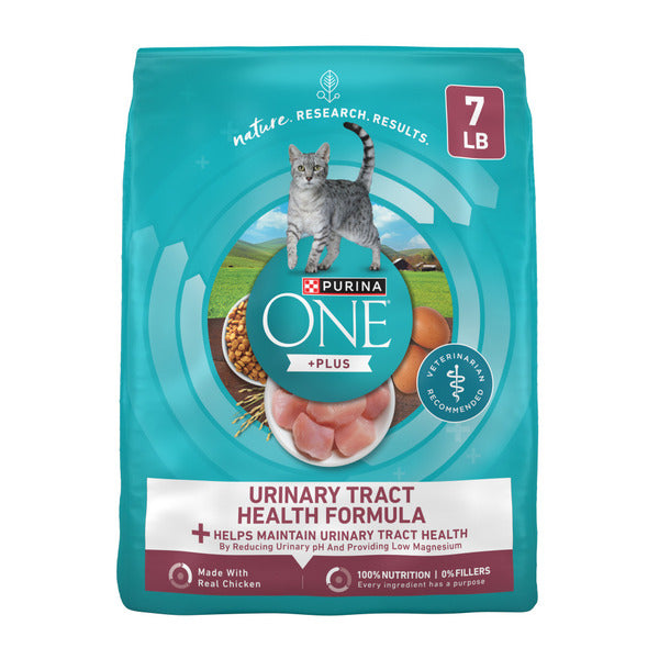 Purina ONE High Protein Dry Cat Food, +Plus Urinary Tract Health Formula
