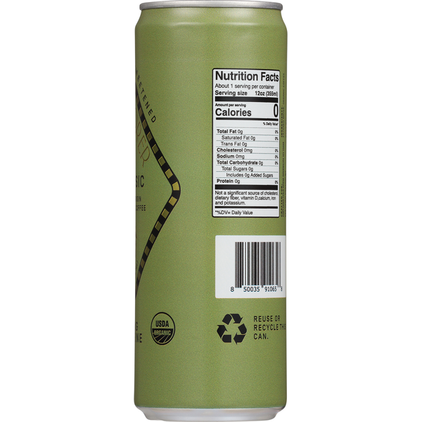 Explorer Black & Unsweetened The Classic Cold Brew Coffee