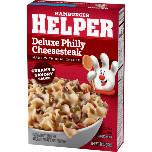 Hamburger Helper Deluxe Philly Cheesesteak