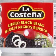 La Costeña Black Beans, Refried️ DestGlow