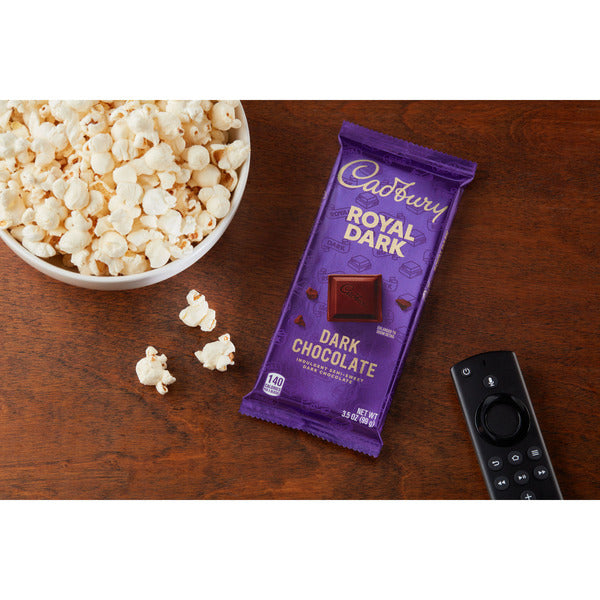 CADBURY ROYAL DARK Dark Chocolate Candy Bar, 3.5 oz
