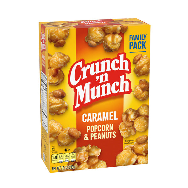Crunch ‘n Munch Caramel Popcorn with Peanuts