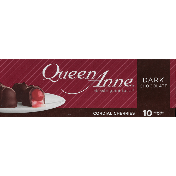 Queen Anne Dark Chocolate, Cordial Cherries