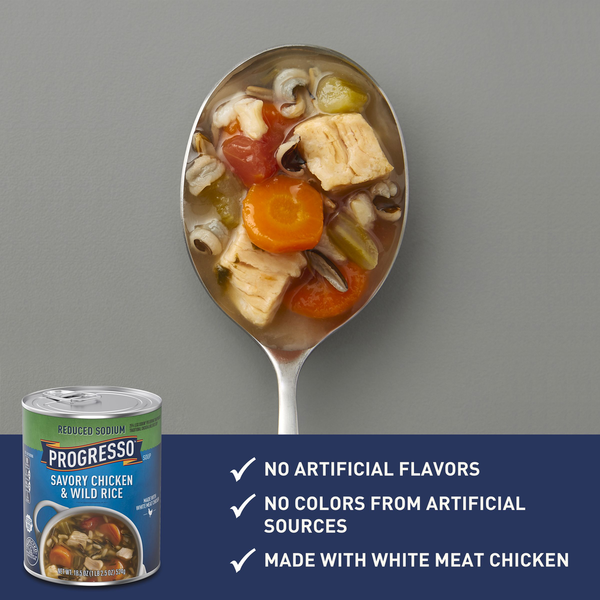 Progresso Savory Chicken & Wild Rice Soup