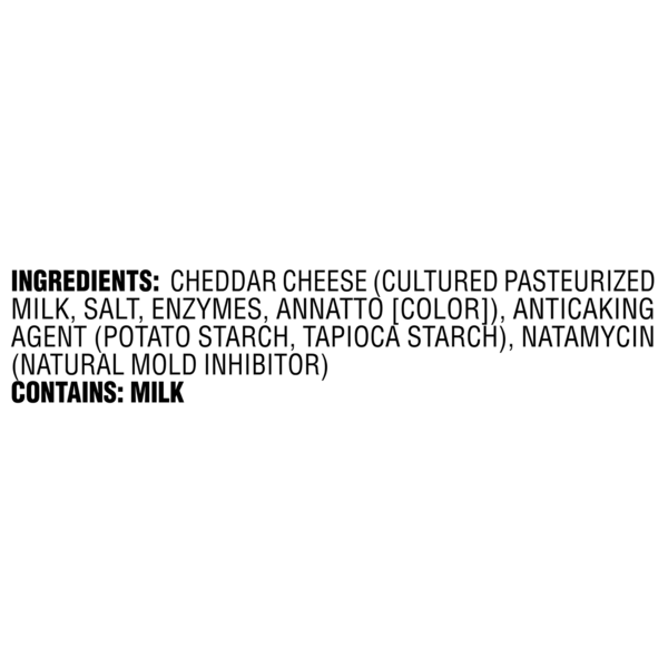 Borden Finely Shredded Cheese, Sharp Cheddar