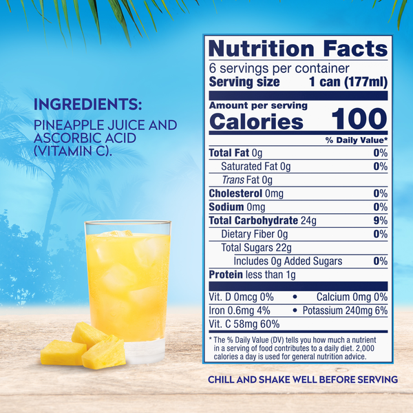 Dole Pineapple 100% Juice