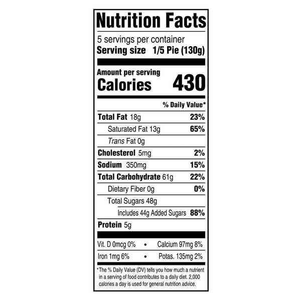 Sara Lee Pie, Key Lime Creme