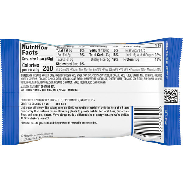 CLIF BAR Chocolate Chip Energy Bar