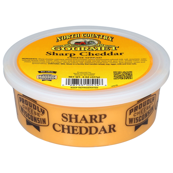North Country Gourmet Sharp Cheddar Cheese Spread
