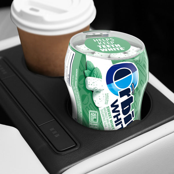 Orbit WHITE Sweet Mint Sugar Free Chewing Gum Bottle