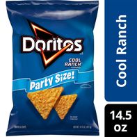 Doritos Tortilla Chips Cool Ranch Flavored 14 1/2 ...
️