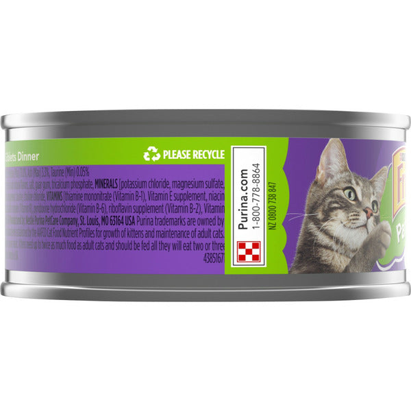 Purina Friskies Pate Wet Cat Food, Turkey & Giblets Dinner