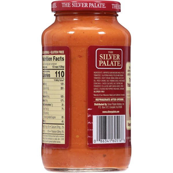 The Silver Palate San Marzano Vodka Pasta Sauce