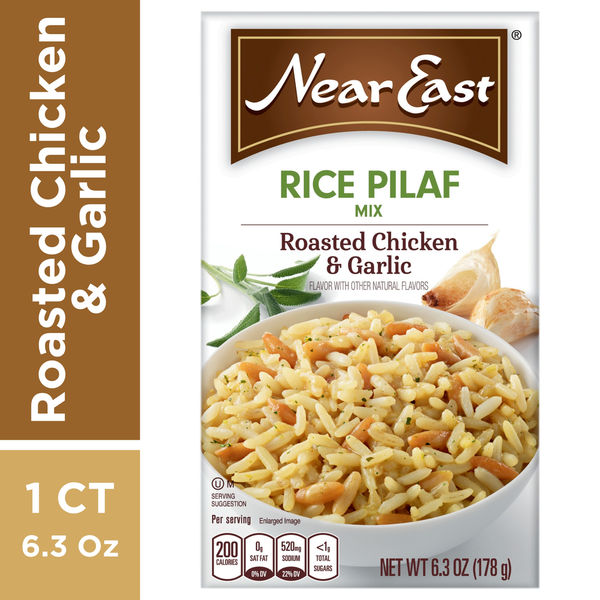 Near East Rice Pilaf Mix, Roasted Chicken & Garlic