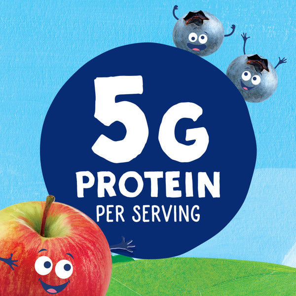 Stonyfield Organic Zero Grams Added Sugar Blueberry Apple Carrot Whole Milk Yogurt Pouches Pack