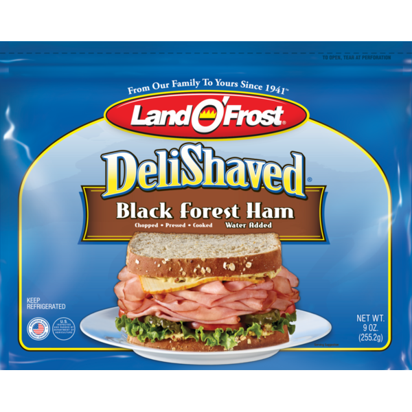 Land O’Frost DeliShaved Black Forest Ham
