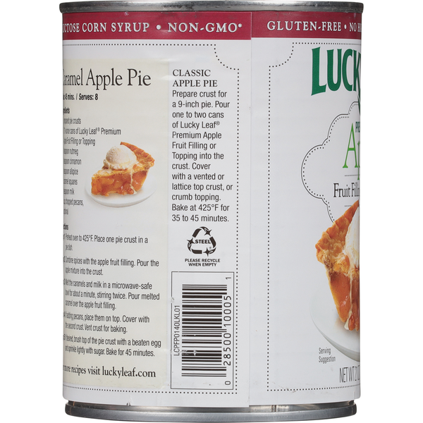 Lucky Leaf Fruit Filling or Topping, Premium, Apple