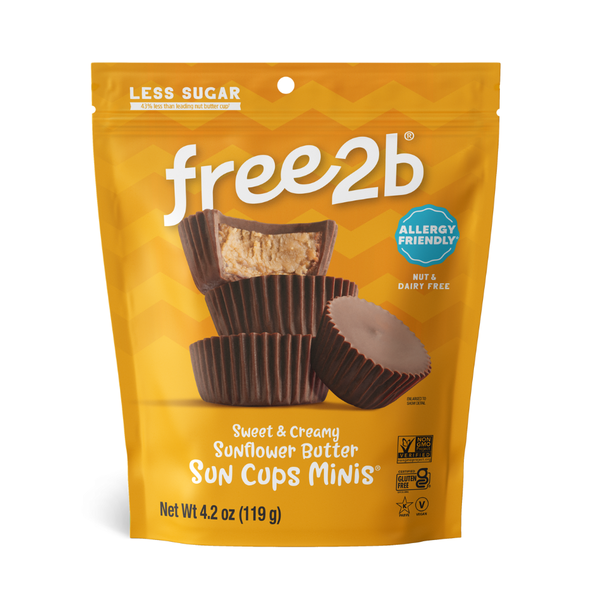 Free2b Sunflower Butter Sun Cups Minis