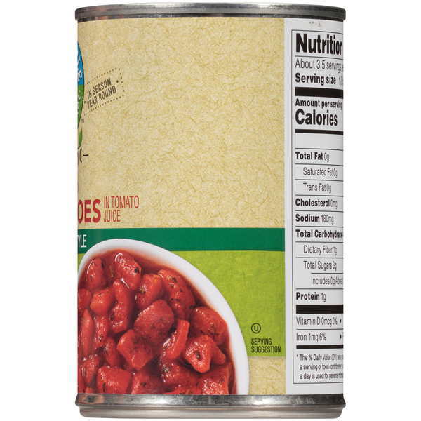 Full Circle Italian Style Diced Tomatoes In Tomato Juice