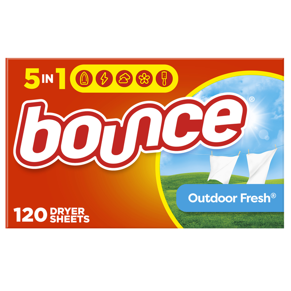 Bounce Dryer Sheets, Outdoor Fresh