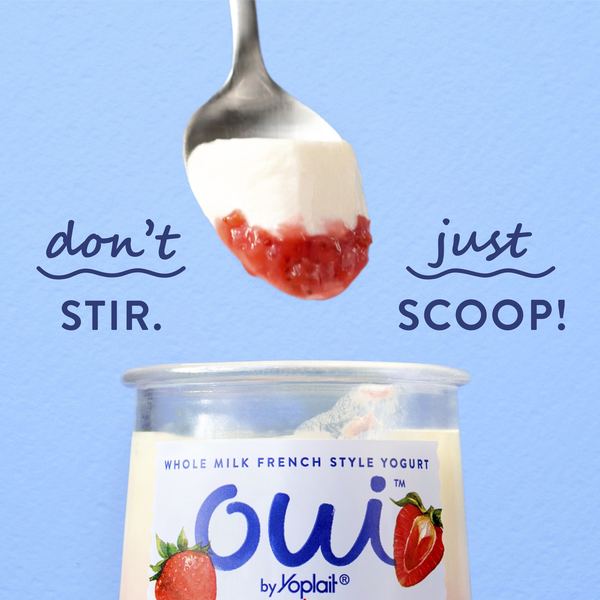 Yoplait Oui Cinnamon & Apple Whole Milk Yogurt