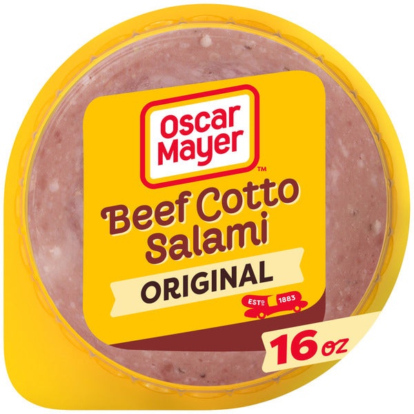 Oscar Mayer Beef Cotto Salami Sliced Deli Sandwich Lunch Meat