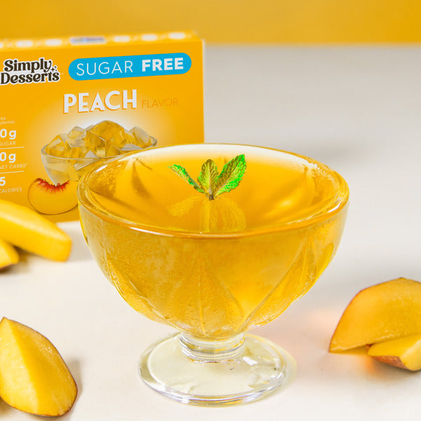 Simply Desserts Sugar Free Peach Jel